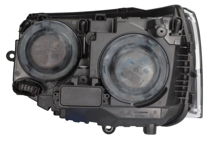 Far Dreapta (halogen, H4/P21W/PY21W/W5W, electric, cu motor, bec) potrivit VW MULTIVAN T5, TRANSPORTER T5 [2]