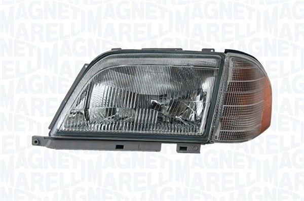 Far Dreapta (halogen, H4/PY21W, pneumatic, fara motoras, culoare insert: argintiu, culoare semnalizator: transparent) potrivit MERCEDES SL (R129) [1]