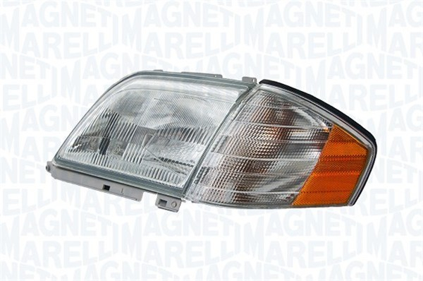 Far Dreapta (halogen, H4/PY21W, pneumatic, fara motoras, culoare insert: argintiu, culoare semnalizator: transparent) potrivit MERCEDES SL (R129) [2]
