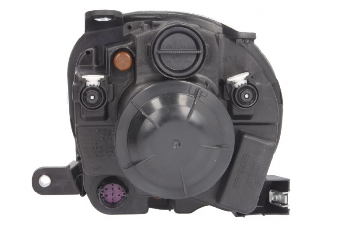 Far Dreapta (halogen, H7, electric, cu motor, bec) potrivit ABARTH 500 / 595 / 695, 500C / 595C / 695C; FIAT 500, 500 C [2]