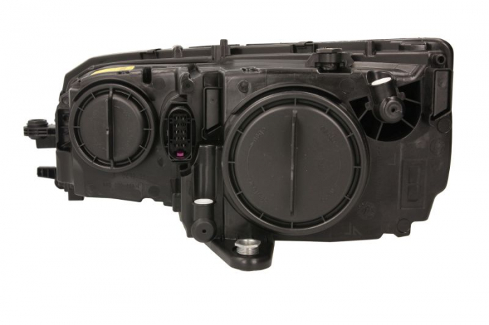 Far Dreapta (halogen, H7/H7, automat, cu motor, bec) potrivit SKODA OCTAVIA III [2]