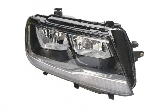Far Dreapta (halogen, H7/H7/PW24W, electric, cu motor, bec, culoare semnalizator: portocaliu) potrivit VW TIGUAN [2]