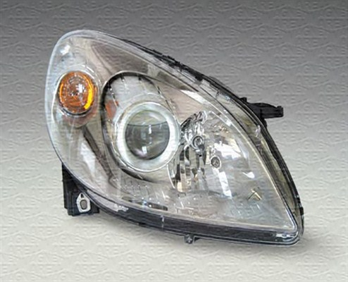 Far Dreapta (halogen, H7/H7/PY21W/W5W, electric, fara motoras, culoare insert: cromat) potrivit MERCEDES B SPORTS TOURER (W245) [3]