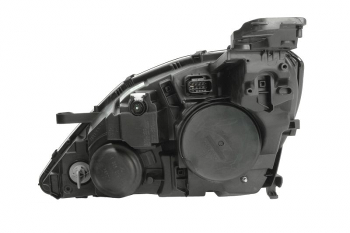 Far Dreapta (halogen, H7/HB3/PY21W, electric, cu motor, bec) potrivit PEUGEOT 308 II [2]