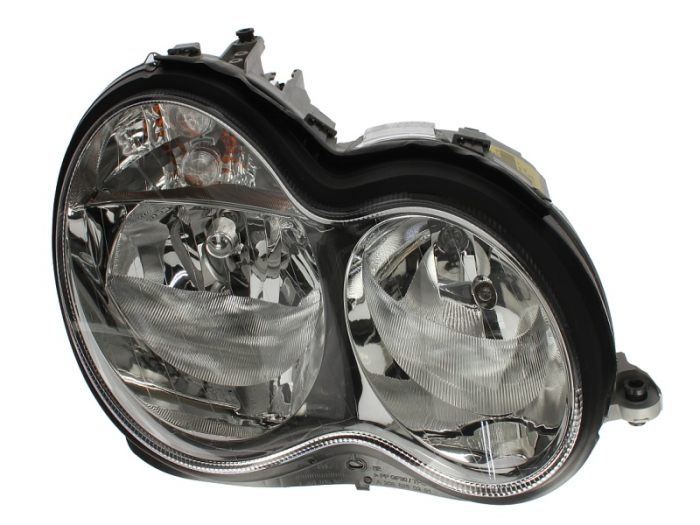 Far Dreapta (halogen, H7/W5W, pneumatic, cu motor) potrivit MERCEDES C T-MODEL (S203), C (W203) -03.07 [1]