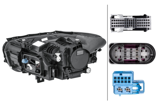 Far Dreapta LED, electric, cu motor, LED potrivit MERCEDES B SPORTS TOURER W247 12.18- [2]