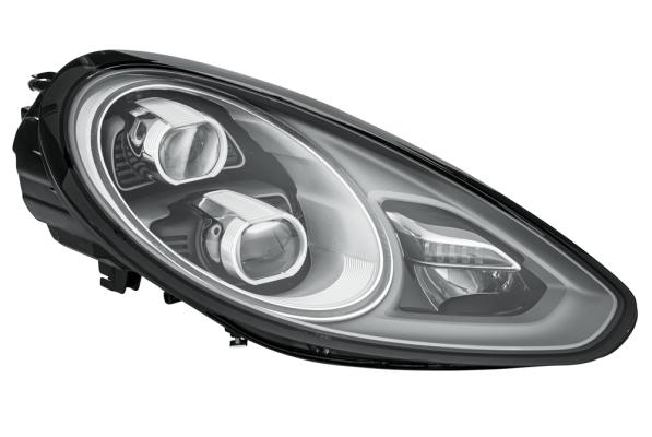 Far dreapta LED, electric, cu motoras,interior crom PORSCHE PANAMERA 970 intre 2013-2016 [1]