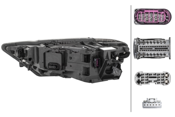 Far Dreapta (LED, fara controler LED) potrivit AUDI A8 D5 potrivit MERCEDES 11.17- [2]