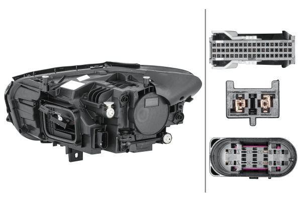 Far Dreapta (LED, LED) potrivit MERCEDES B SPORTS TOURER (W247) potrivit MERCEDES [2]