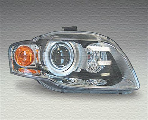 Far Dreapta (xenon, D1S/H7/PY21W/W5W, automat, cu motor, culoare semnalizator: galben) potrivit AUDI A4 B6, A4 B7 -10.06 [3]