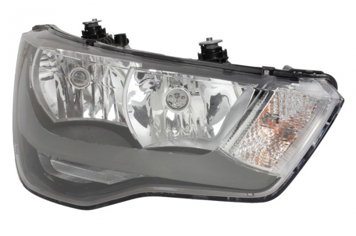 Far fata Dreapta (H1/H7, electric, cu motor) potrivit AUDI A1 -12.14 [1]