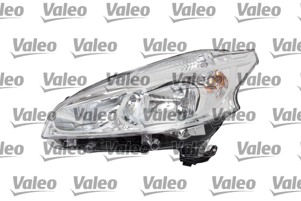 Far fata Dreapta (halogen, H7, electric, fara motoras, culoare semnalizator: transparent) potrivit PEUGEOT 208 I, 208/HATCHBACK 03.12-06.15 [3]