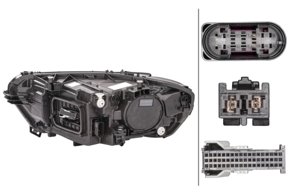 Far fata Dreapta (LED, LED) potrivit MERCEDES CLA (C118), CLA SHOOTING BRAKE (X118) [2]
