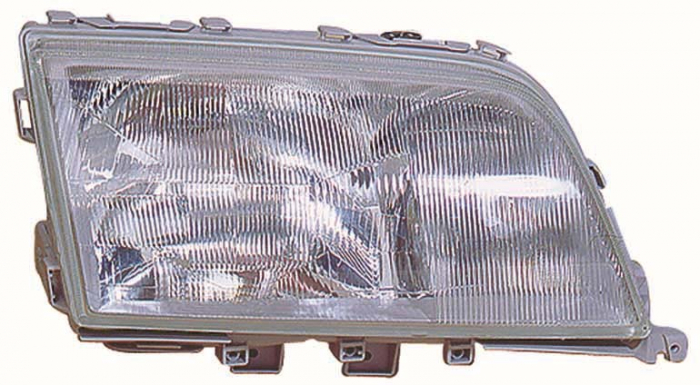 Far fata Stanga (2*H1/H3, electric, pneumatic, fara motoras, culoare insertie: argintiu) potrivit MERCEDES C T-MODEL (S202), C (W202) -05.97 [1]