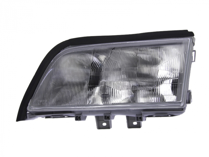Far fata Stanga (2*H1/H3, electric, pneumatic, fara motoras, culoare insertie: argintiu) potrivit MERCEDES C T-MODEL (S202), C (W202) -05.97 [2]