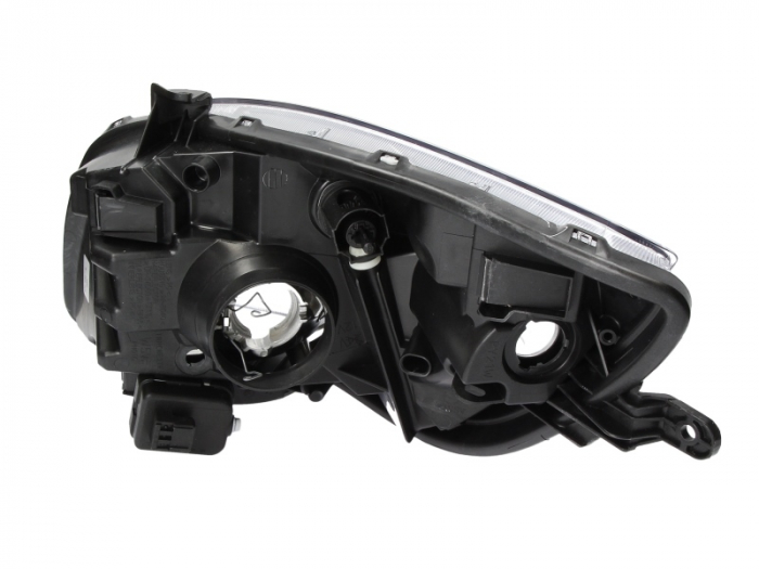 Far fata Stanga (halogen, H4, electric, cu motor, culoare semnalizator: transparent) potrivit TOYOTA YARIS -03.09 [2]