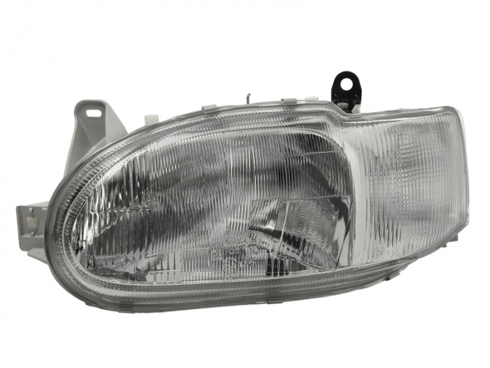 Far fata Stanga (halogen, H4/PY21W/W5W, electric, manual, fara motoras, culoare insertie: alb, culoare semnalizator: transparent) potrivit FORD ESCORT CLASSIC, ESCORT VI -02.99 [1]