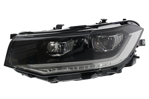 Far fata Stanga (LED, electric, cu motor, culoare insertie: negru, culoare semnalizator: portocaliu) potrivit VW T-CROSS 11.18- [3]