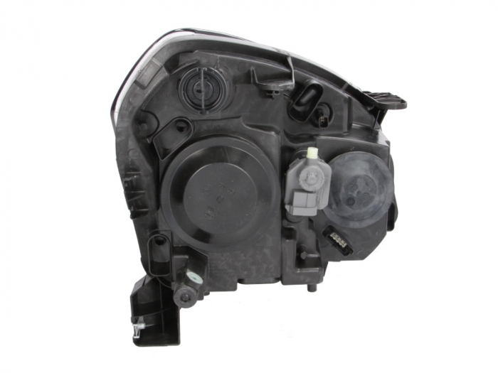 Far stanga (2*H7, reglaj electric, cu motoras, fundal cromat) NISSAN QASHQAI 2007-2010 [2]
