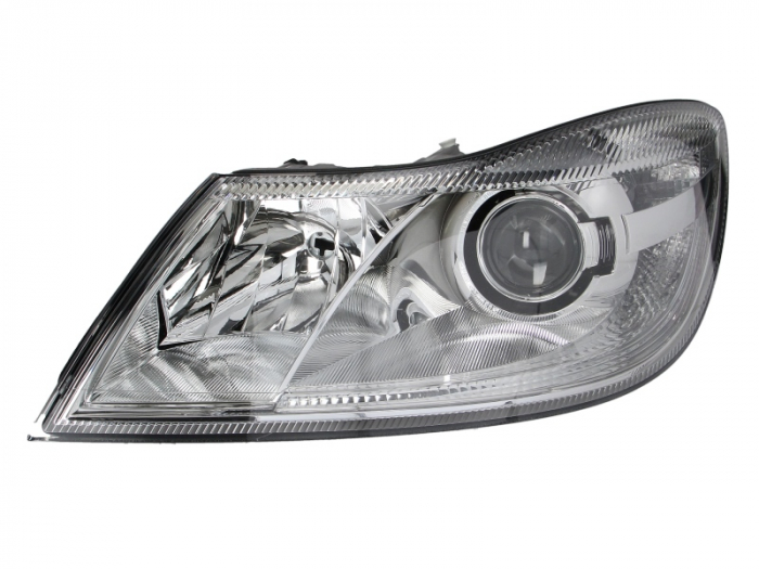Far stanga (D1S/H1, reglaj electric, cu motoras,cu iluminare in viraje) SKODA OCTAVIA 2008-2013 [1]