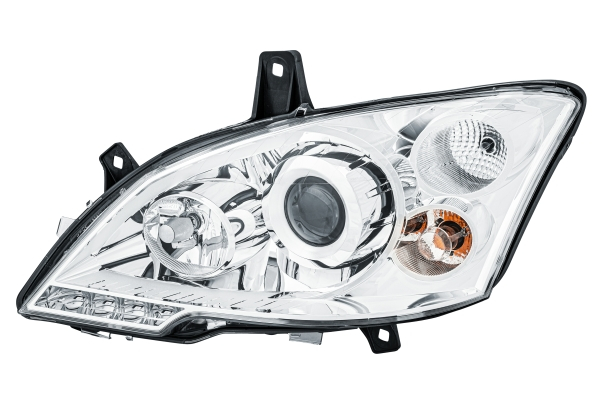 Far stanga (D1S/H7, reglaj electric, cu motoras, fundal cromat) MERCEDES Clasa VIANO (W639), VITO / MIXTO (W639), VITO (W639) [1]