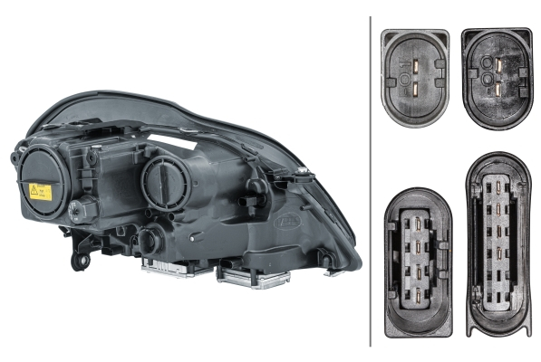 Far stanga (D2S/H7, reglaj electric, cu motoras,cu iluminare in viraje) MERCEDES Clasa GL 2006-2011 [2]
