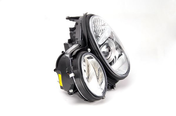 Far stanga (D2S/H7, reglaj electric, cu motoras, fundal cromat, fundal transparent) MERCEDES Clasa E 2002-2006 [2]