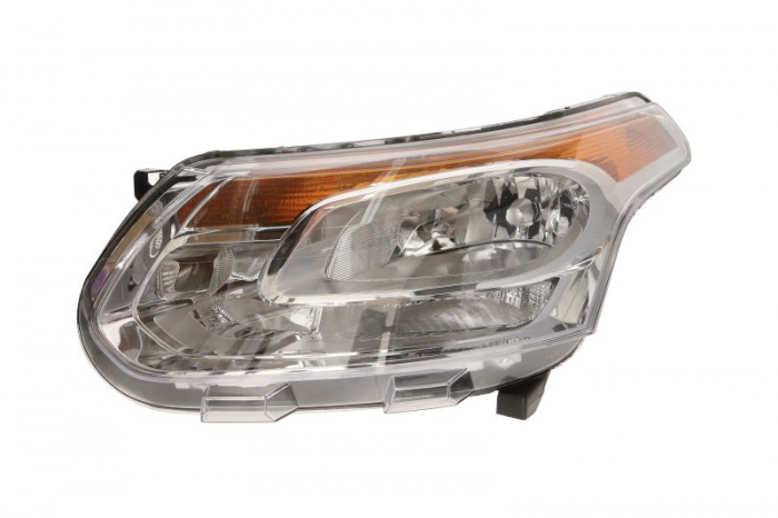 Far stanga H1/H21W/H7/W5W, electric, cu motoras,interior crom, semnalizator portocaliu CITROEN C3 PICASSO intre 2009-2013 [1]