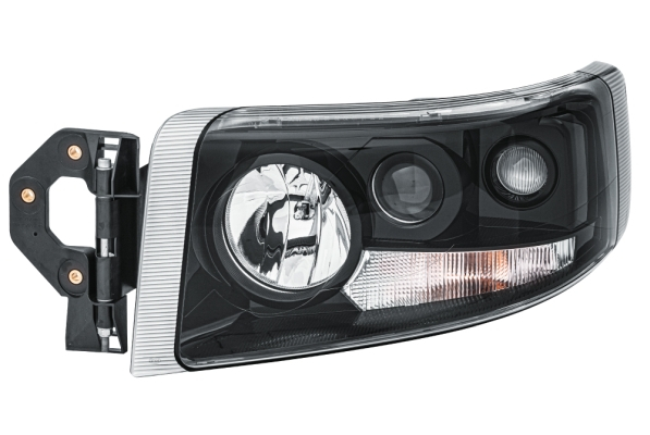 Far Stanga (H1/H3/H7/PY21W/W5W, manual, halogen, functii aditionale: lumina faza lungasemnalizator de rotire, Lampi de pozitie, Lumini de ceata, faza scurta, culoare interior: negru, culoar [1]