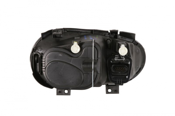 Far stanga (H1/H3/H7, reglaj electric, cu motoras, fundal cromat) VW GOLF IV [2]