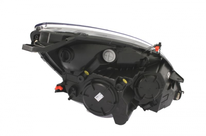 Far stanga H1/H7, electric, cu motoras, interior argintiu, semnalizator transparent OPEL MERIVA B [2]
