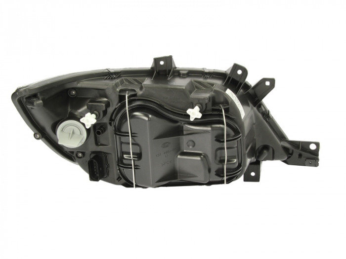 Far stanga (H1/H7/PY21W/W5W, electric, cu motoras, fundal argintiu, fundal portocaliu) MERCEDES SPRINTER 2000-2006 [2]