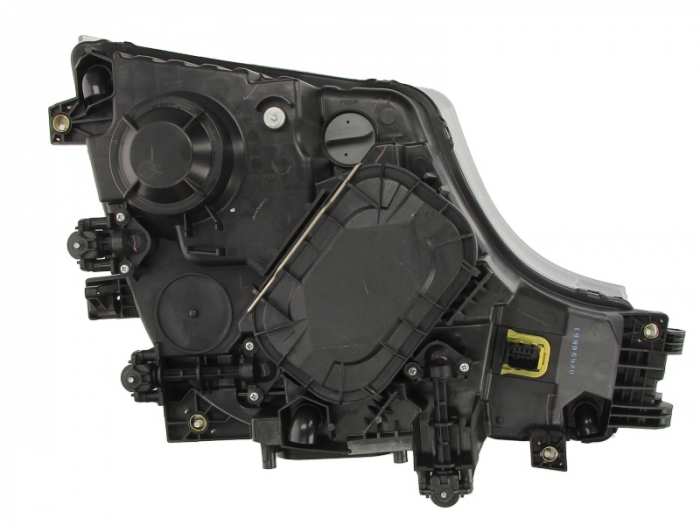 Far stanga (H1/H7/PY21W/W5W, manual, fara motor, culoare interior: crom, culoare semnalizator: galben) potrivit MERCEDES ACTROS MP4 / MP5 07.11- [2]