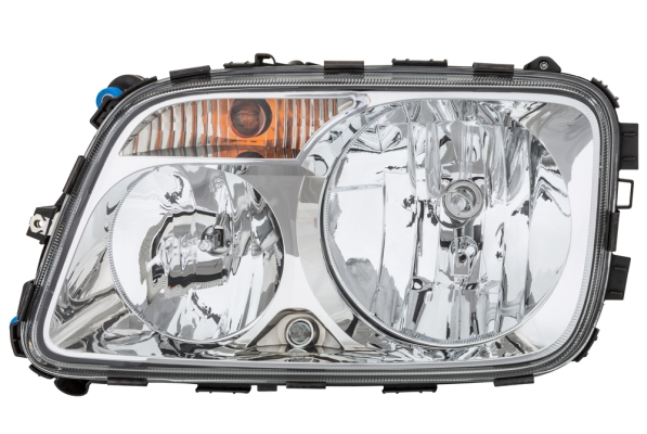 Far stanga (H1/H7/PY21W/W5W, reglaj manual, argintiu, Semnalizator portocaliu) MERCEDES ACTROS MP2 / MP3 dupa 2002 [3]