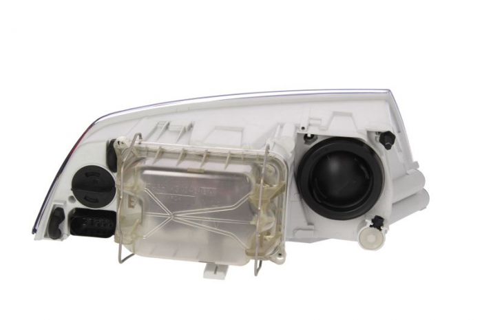Far stanga (H1/H7, reglaj electric, cu motoras, fundal argintiu) SKODA OCTAVIA 2004-2008 [2]