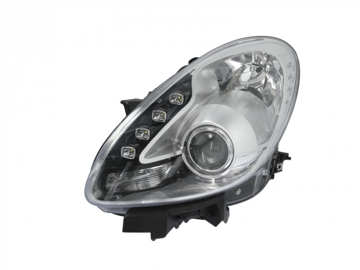 Far stanga (H1/H7, reglaj electric, cu motoras, fundal cromat) ALFA ROMEO GIULIETTA dupa 2010 [1]