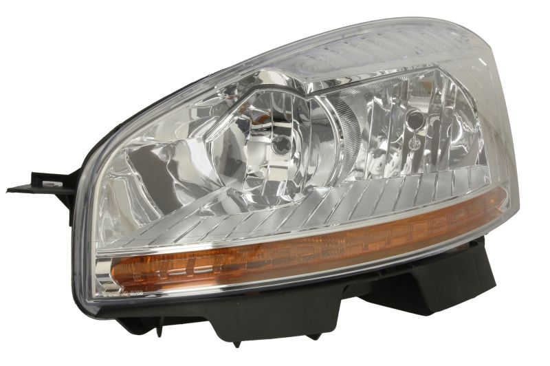 Far stanga (H1/H7, reglaj electric, cu motoras, fundal cromat) CITROEN C4 PICASSO 2006-2010 [1]