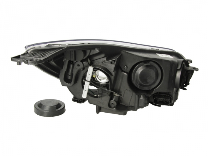 Far stanga (H1/H7, reglaj electric, cu motoras, fundal cromat) FORD FOCUS III [2]