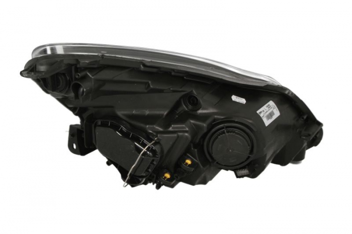 Far stanga (H1/H7, reglaj electric, cu motoras, fundal negru) OPEL CORSA D 2011-2014 [2]