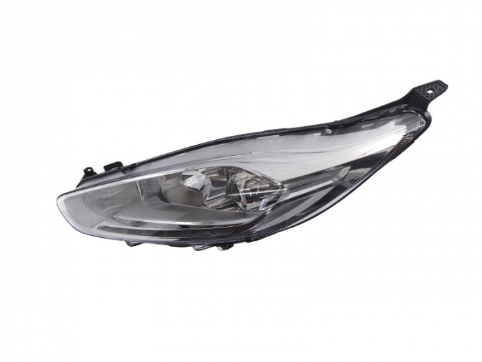 Far stanga (H1/H7, reglaj electric, fundal argintiu, Semnalizator argintiu) FORD FIESTA VI dupa 2008 [1]