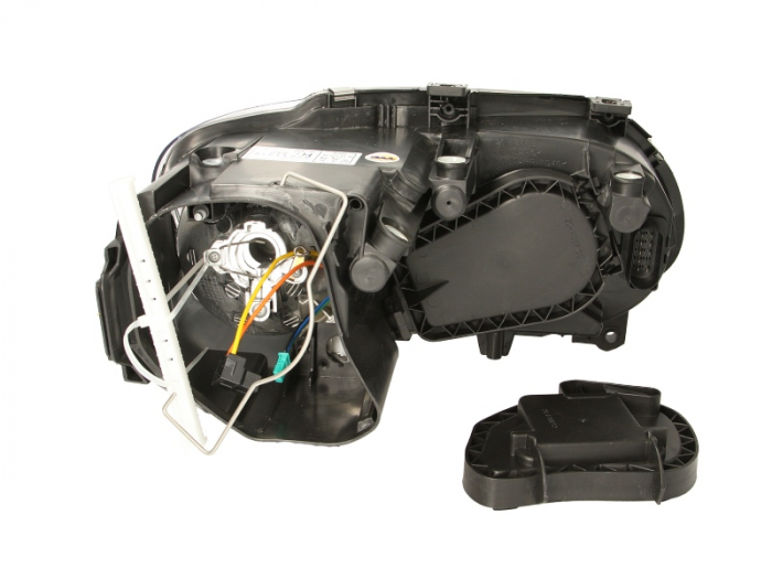 Far stanga (H1/H7, reglaj electric, fundal cromat) VW CADDY III, TOURAN [2]