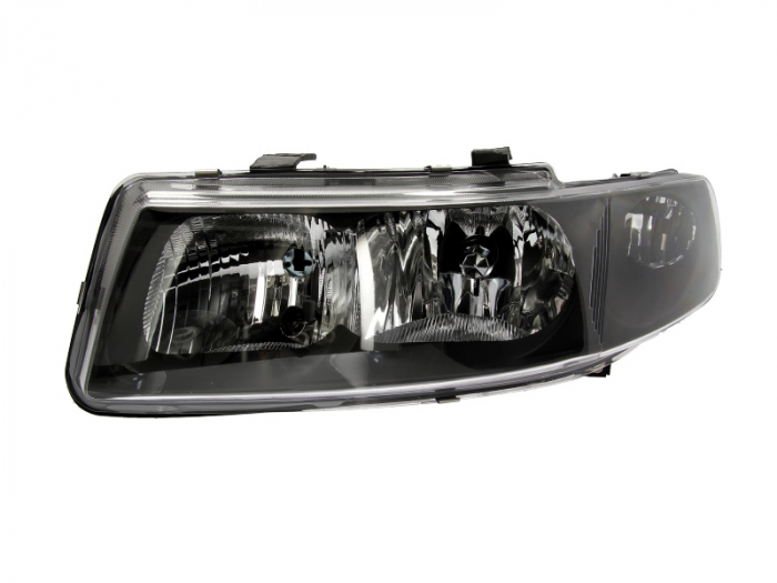 Far stanga (H1/H7, reglaj electric, fundal negru) SEAT LEON, TOLEDO 1998-2006 [1]