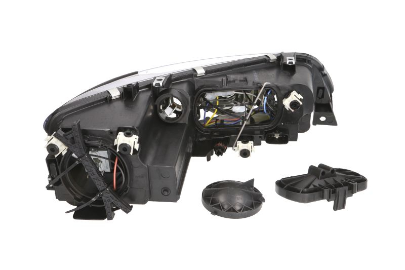 Far stanga (H1, reglaj electric, cu motoras, fundal argintiu, fundal transparent) MAZDA 6 2002-2005 [2]