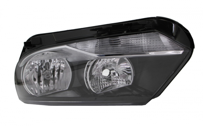 Far stanga (H15/H7, reglaj electric, fundal cromat, fundal transparent) VW TIGUAN 2007-2018 [1]