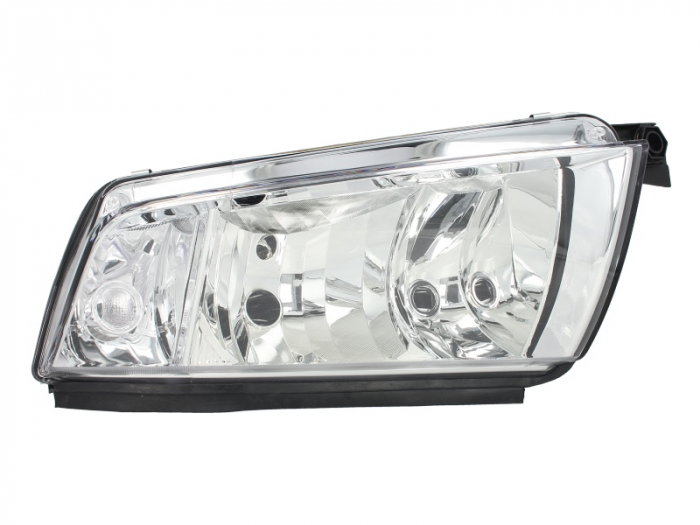 Far stanga (H3/H7, reglaj electric, fundal argintiu) SKODA FABIA 1999-2008 [1]