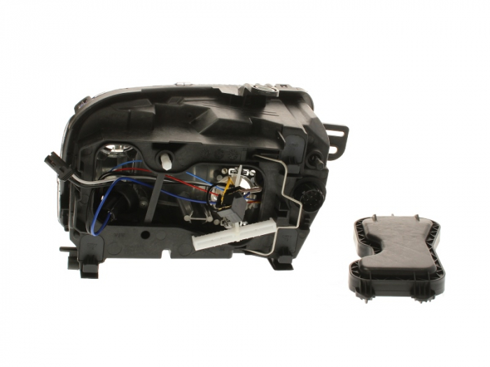 Far stanga (H4, electric, cu motoras) FIAT PANDA 2003-2012 [2]