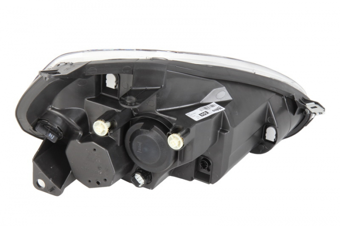 Far stanga (H4, electric, cu motoras, fundal argintiu) FIAT GRANDE PUNTO, PUNTO 2005-2008 [1]