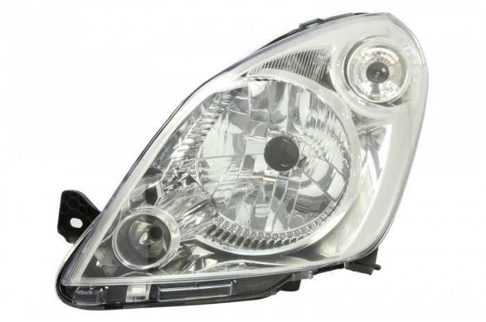 Far stanga (H4, electric, cu motoras, fundal argintiu) SUZUKI SPLASH [1]