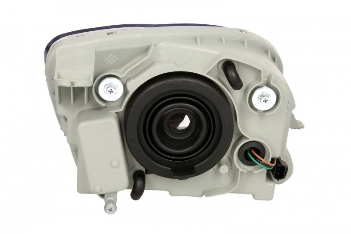 Far stanga (H4, electric, cu motoras, fundal cromat) CHEVROLET MATIZ [2]