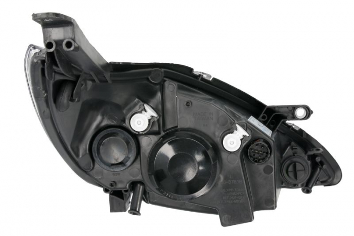 Far stanga (H4, electric, cu motoras, fundal cromat) FORD KA [2]